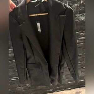 Prettylittle thing leather jacket